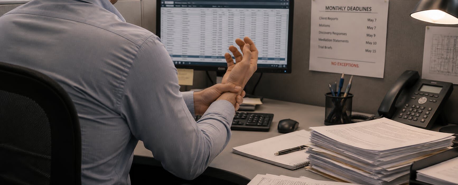 Repetitive work injury